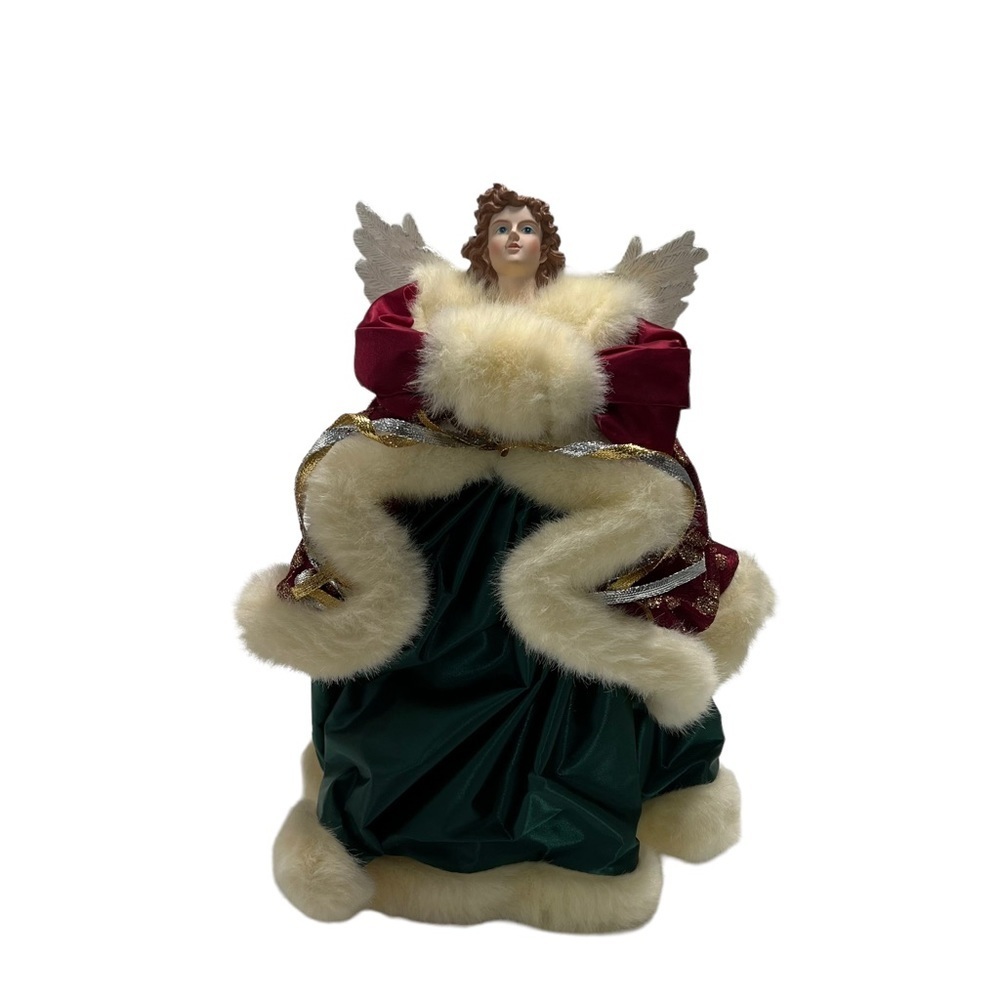 HOME FOR THE HOLIDAY Vintage Angel Tree Topper/Centerpiece